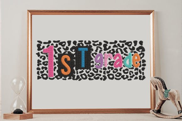 1st Grade Leopard: A Fun Embroidery Review