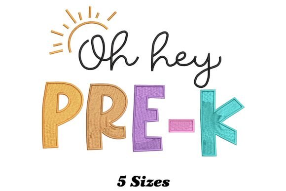 Oh Hey Pre-K Embroidery Design: A Stitcher’s Review