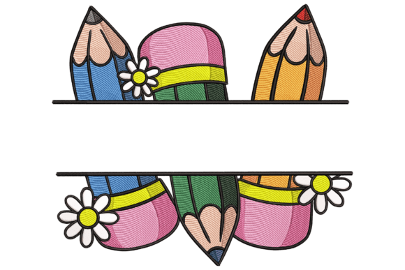 School Pencil Frame: A Seller's Honest Embroidery Review