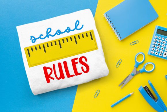 School Rules Applique Embroidery: A Designer’s Review